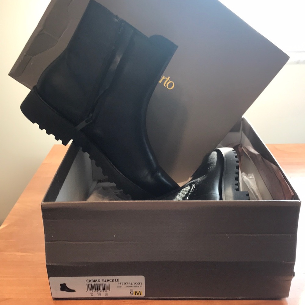 Leather Booties - image 1